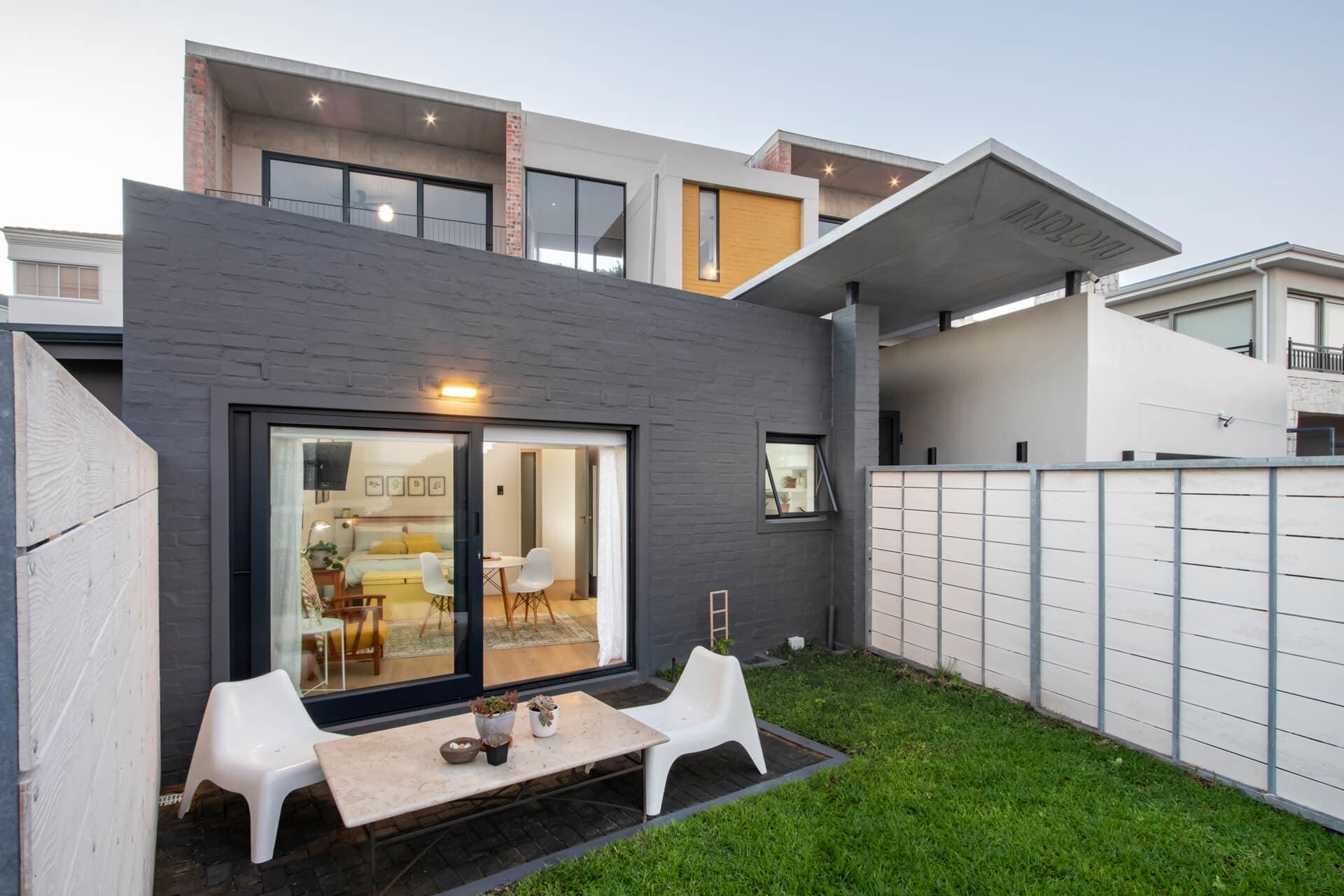 Beautiful view of Hermanus coastline and whale watching